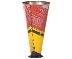 vidaXL Porte-parapluie Multicolore 29x55 cm Fer