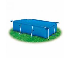 vidaXL Couverture de piscine rectangulaire 800x500 cm PE Bleu