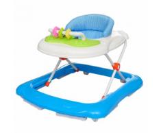 vidaXL Trotteur Bébé Bleu