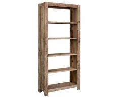 vidaXL Bibliothèque 80x30x170 cm Bois d'acacia massif