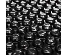 vidaXL Couverture de piscine Noir 417 cm PE