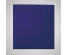 vidaXL Store enrouleur occultant bleu 60 x 120 cm