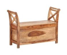 vidaXL Banc d'entrée 103x33x72 cm Bois solide