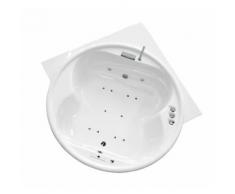 Baignoire balnéo Saturn d'angle Premium