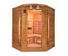 France SAUNA Sauna infrarouge Spectra 3 places angulaire