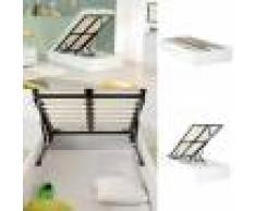 Sommier coffre de rangement Room - Couleurs - Blanc, Tailles - 90x190