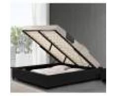 Sommier coffre de rangement Room - Couleurs - Noir, Tailles - 180x200