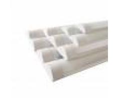 SILAMP Réglette LED 90cm 36W (Pack de 10) - Blanc Froid 6000K - 8000K