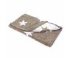 Linnea Serviette invité 33x50 cm 100% coton 480 g/m2 STARS Marron
