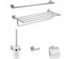Hansgrohe Logis Universal Set de 5 accessoires de salle de bain (41728000)