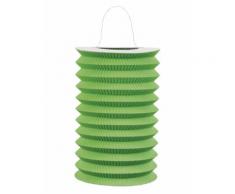 Lampion en papier vert Taille Unique