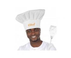 Toque de chef cuisinier adulte Taille Unique