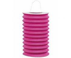 Lampion en papier fuschia Taille Unique
