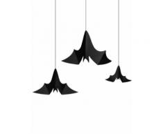 3 Suspensions chauve-souris Taille Unique