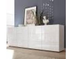 Kasalinea Enfilade 240 cm design blanc laqué nerina