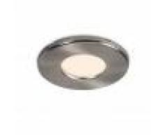 QAZQA Spot encastrable rond moderne blanc IP44 - Trou