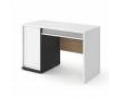 Bureau enfant blanc et bois IMOLA