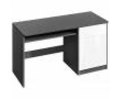 Bureau enfant graphite et blanc Sweet