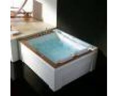 Distribain Baignoire balnéo rectangulaire G-Makatea whirlpool 37 jets