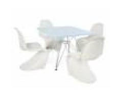 Famous Design Table enfant Eiffel - 4 chaises Panton