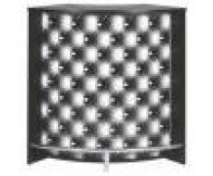 Simmob Meuble Comptoir Bar Acceuil Noir 107 cm