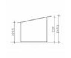 Direct abris Carport bois CASTELLANE - 373 x 707