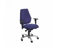Chaise de bureau pivotante, mécanisme synchrone assise plate arrondie au niveau des genoux et Body Balance Tec® | Topstar
