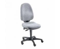 Chaise de bureau pivotante ergonomique sans accoudoirs | Topstar