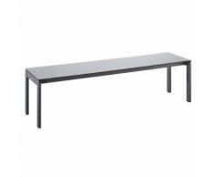 Banc de vestiaire à piétement acier L x h x p 1500 x 415 x 400 mm | EUROKRAFTpro