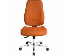 Chaise de bureau pivotante dossier rembourré | Topstar
