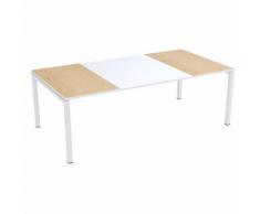 Table de conférence easyDesk® h x l x p 750 x 2200 x 1140 mm | Paperflow