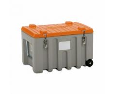 Malle universelle en polyéthylène capacité 150 l, modèle roulant | CEMO