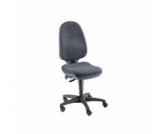 Chaise de bureau pivotante ergonomique sans accoudoirs | Topstar