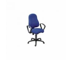 Chaise de bureau pivotante, contact permanent et assise Orthositz® avec Body Balance Tec® et accoudoirs | Topstar