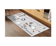 Tapis de cuisine antidérapant: Need coffee / 45x120cm