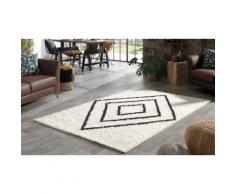 Tapis d'intérieur à poils longs "Rabia" : Pointillés / 67 x 180 cm / 2