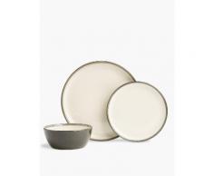 Marks & Spencer Amberley– Service de table 12pièces - Noir