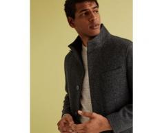 Marks & Spencer Pardessus à col cheminée - Noir - XXL