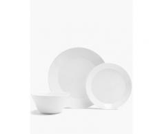 Marks & Spencer Maxim– Service de table évasé 12pièces - Blanc
