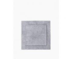 Tapis de bain carré et ultra-doux, séchage rapide - Gris Argent