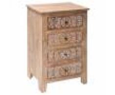 Atmosphera Chiffonnier "Shirel", bois de manguier