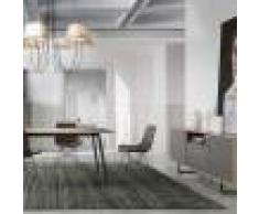 NOUVOMEUBLE Salle à manger design taupe et grise MAITE
