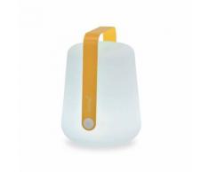 BALAD-Lampe nomade LED d'extérieur H25cm miel Fermob - designé par Tristan Lohner