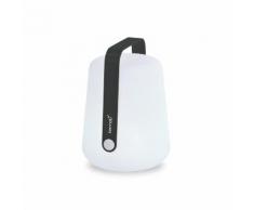 BALAD-Lampe nomade LED d'extérieur H25cm Carbone Fermob - designé par Tristan Lohner