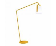 BALAD-Lampe nomade LED d'extérieur avec pied déporté H190cm miel Fermob - designé par Tristan Lohner