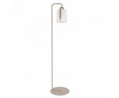 BALAD-Lampe nomade LED d'extérieur avec pied H157cm muscade Fermob - designé par Tristan Lohner