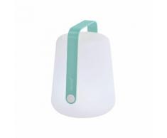 BALAD-Lampe nomade LED d'extérieur H25cm bleu lagune Fermob - designé par Tristan Lohner