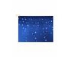 Silumen Rideau Lumineux 360led Ip44 6m - Câble Transparent, Bleue