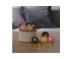 Silumen Guirlande Lumineuse Boule 10 Pcs Soft 6cm À Piles Rose