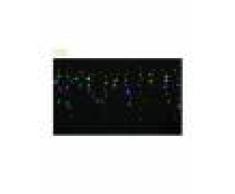 Silumen Rideau Lumineux 120led Ip44 2m - Câble Transparent, Multicouleur